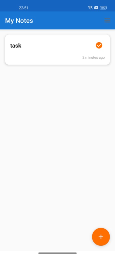 My Notes app screenshot